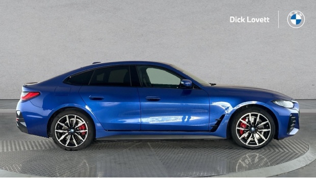 BMW i4 40 83.9Kwh M Sport Gran Coupe Edrive 5-Door Blue #3