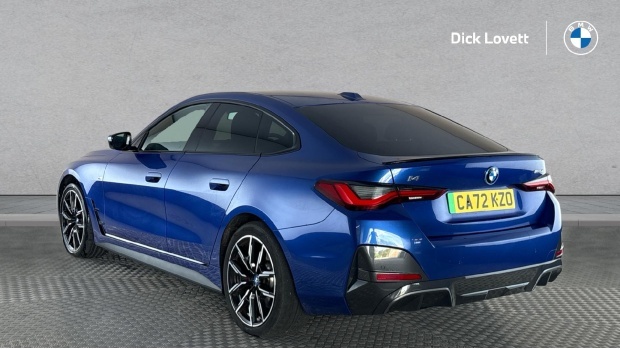 BMW i4 40 83.9Kwh M Sport Gran Coupe Edrive 5-Door Blue #2