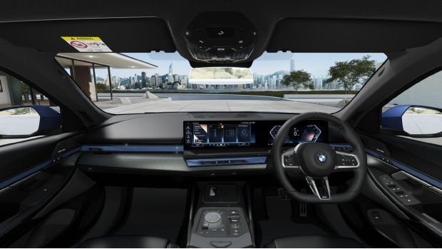 BMW 5 Series 530E M Sport Pro Grey #10