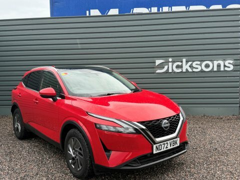 Nissan Qashqai Dig-t Acenta Premium Red