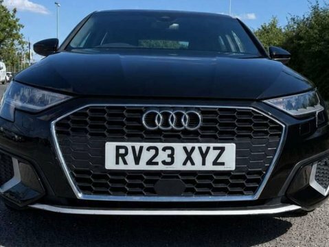 Audi A3 1.0 A3 Sportback RV23XYZ Black #2
