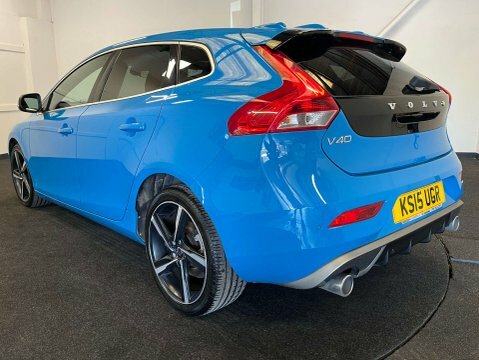 Volvo V40 2.0 V40 R-design Blue #2