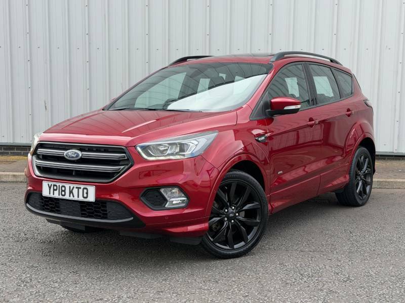 Ford Kuga 2.0 Tdci 180 St-line X YP18KTO Red #4