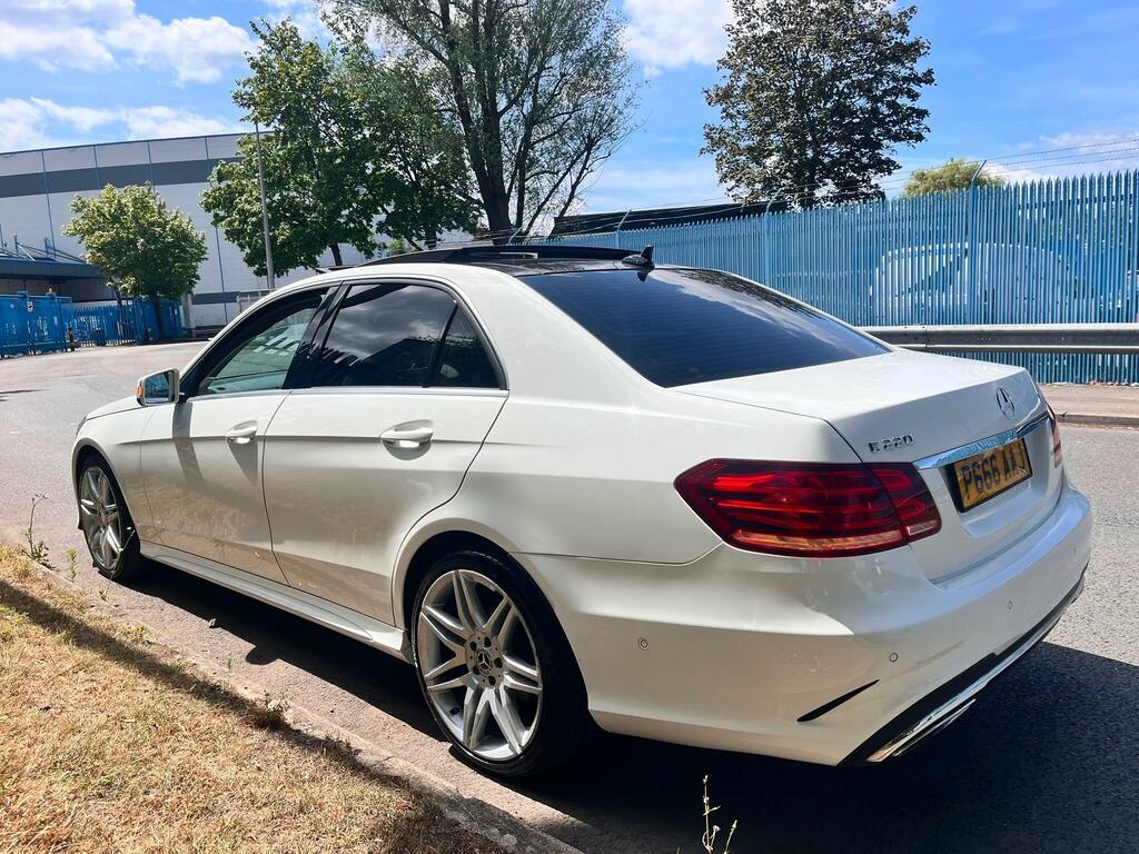 Mercedes-Benz E Class 2.1 E220 Bluetec Amg Line G-tronic Euro 6 Ss 4 White #4