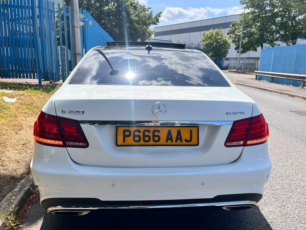 Mercedes-Benz E Class 2.1 E220 Bluetec Amg Line G-tronic Euro 6 Ss 4 White #6