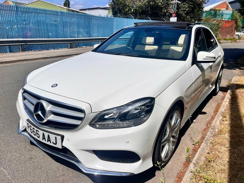 Mercedes-Benz E Class 2.1 E220 Bluetec Amg Line G-tronic Euro 6 Ss 4 White #3