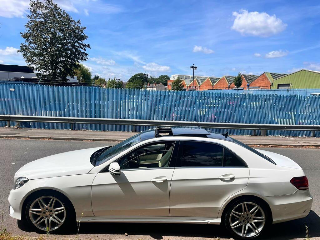 Mercedes-Benz E Class 2.1 E220 Bluetec Amg Line G-tronic Euro 6 Ss 4 White #5