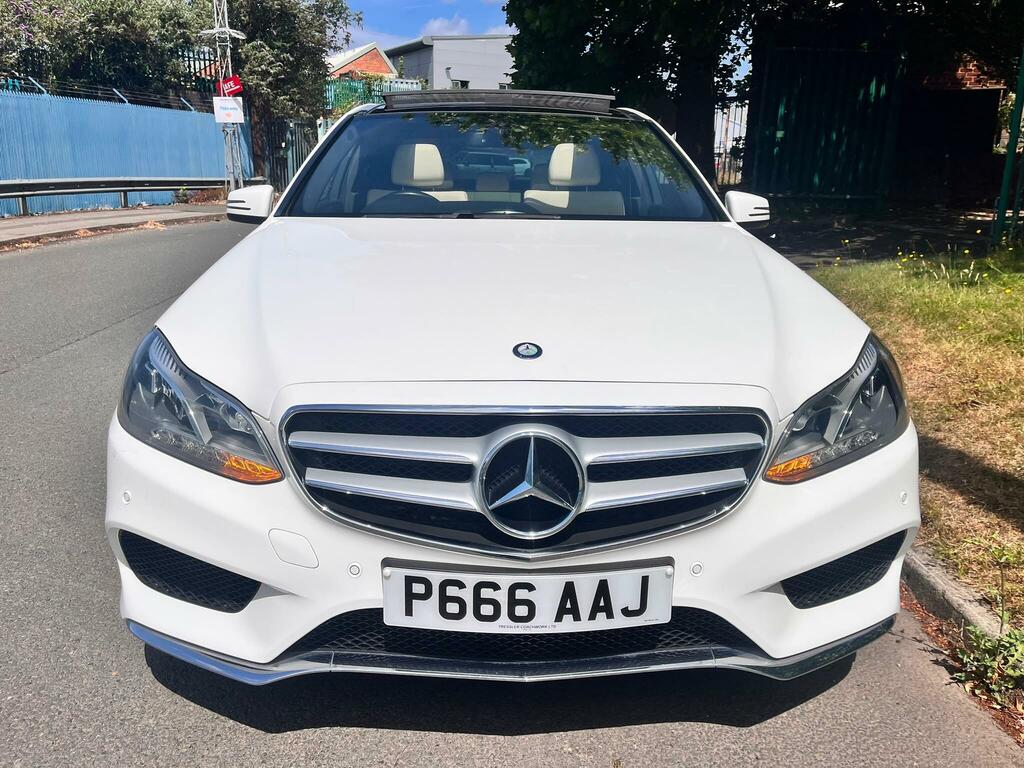 Mercedes-Benz E Class 2.1 E220 Bluetec Amg Line G-tronic Euro 6 Ss 4 White #2