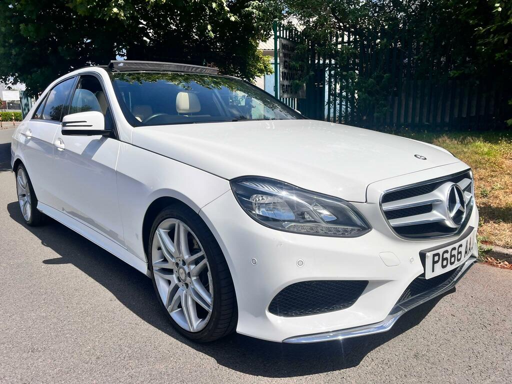 Mercedes-Benz E Class 2.1 E220 Bluetec Amg Line G-tronic Euro 6 Ss 4 White