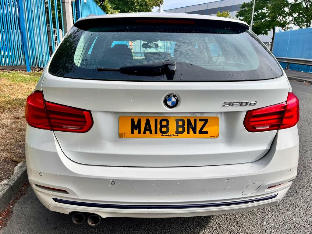 BMW 3 Series 2.0 320D Sport Touring Euro 6 Ss White #6