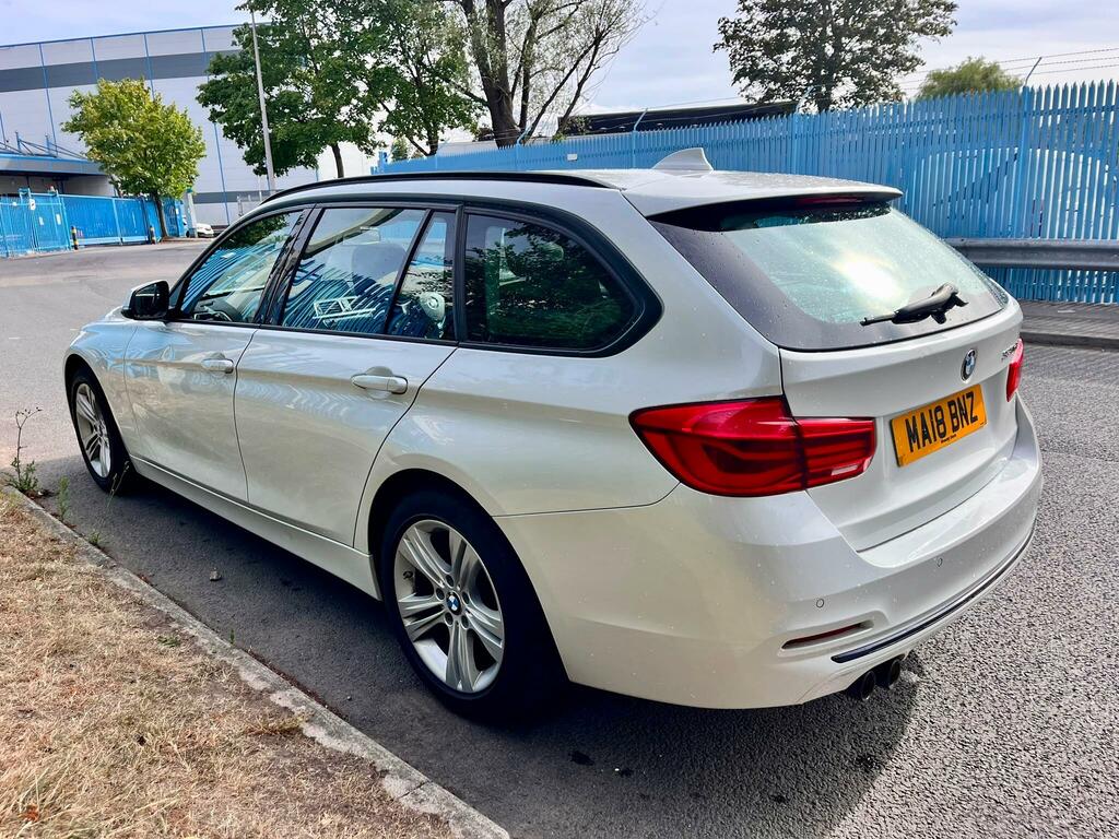 BMW 3 Series 2.0 320D Sport Touring Euro 6 Ss White #4
