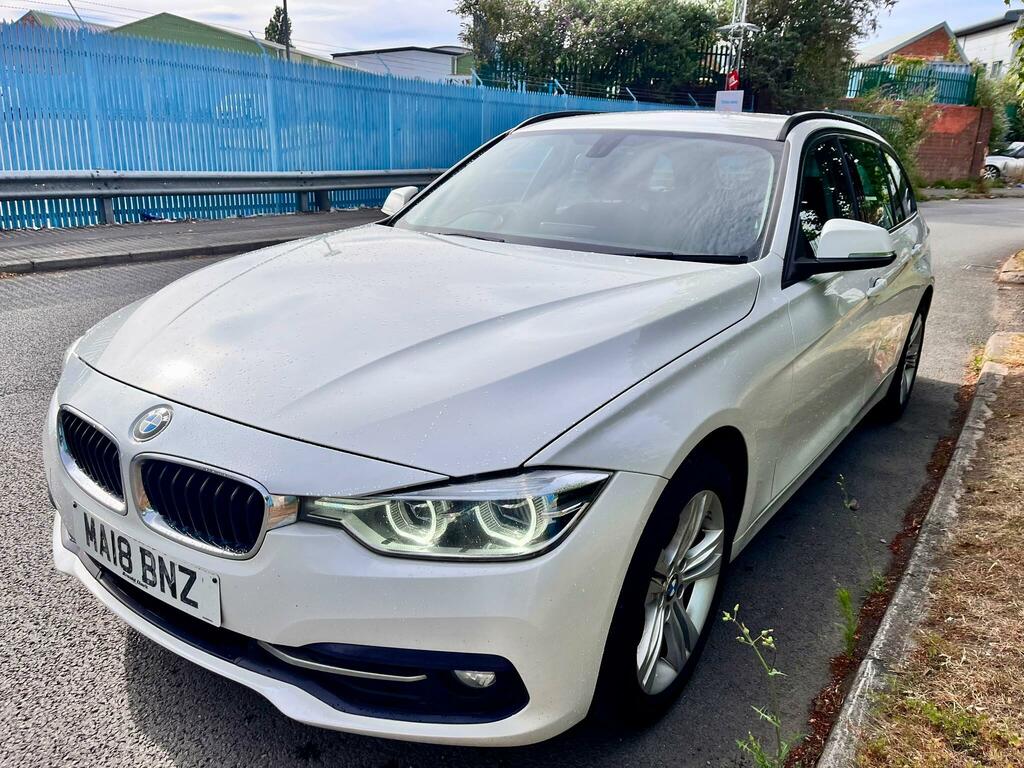 BMW 3 Series 2.0 320D Sport Touring Euro 6 Ss White #3