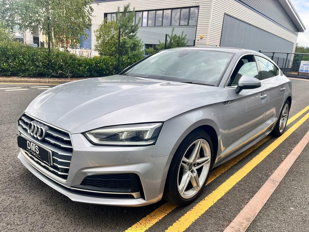 Audi A5 2.0 Tdi Ultra S Line Sportback S Tronic Euro 6 S Silver #3
