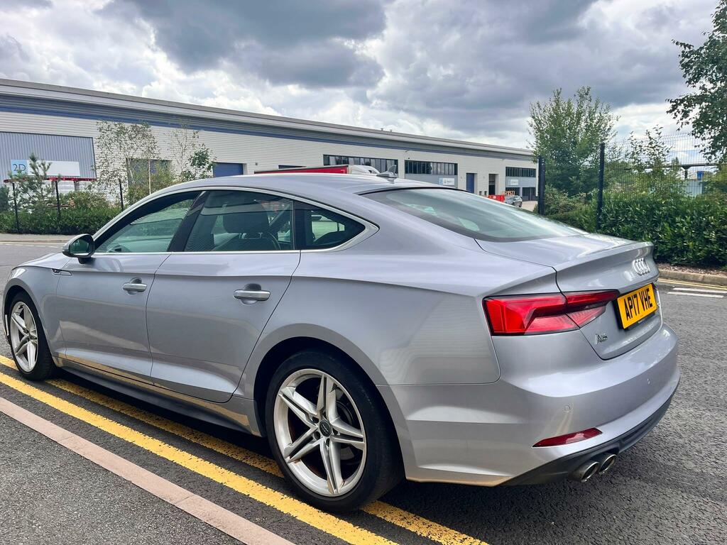Audi A5 2.0 Tdi Ultra S Line Sportback S Tronic Euro 6 S Silver #4