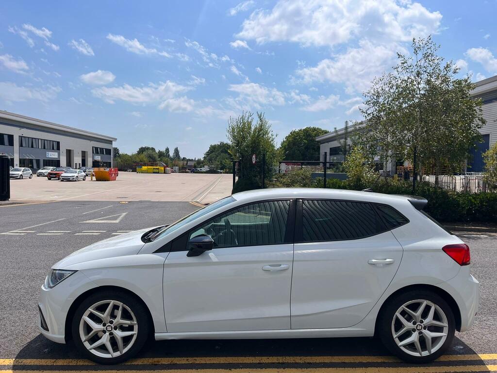 Seat Ibiza 1.0 Tsi Fr Dsg Euro 6 Ss White #5