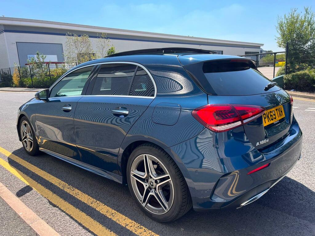 Mercedes-Benz A Class 1.5 A180d Amg Line Premium Plus 7G-dct Euro 6 S Blue #4