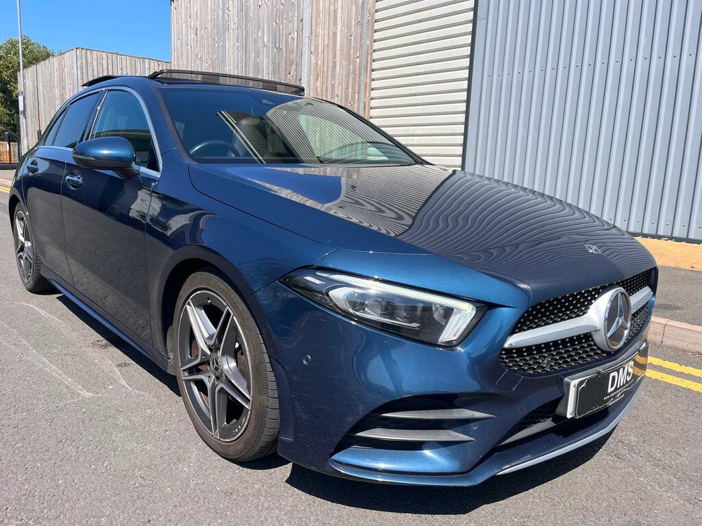 Mercedes-Benz A Class 1.5 A180d Amg Line Premium Plus 7G-dct Euro 6 S Blue