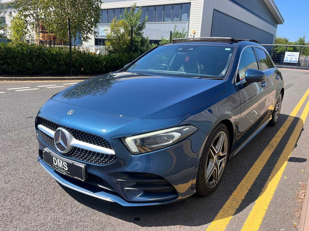 Mercedes-Benz A Class 1.5 A180d Amg Line Premium Plus 7G-dct Euro 6 S Blue #3