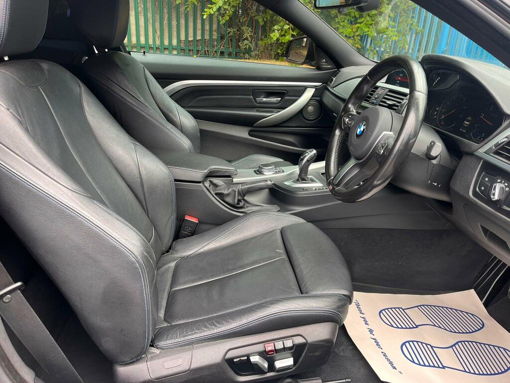BMW 4 Series 420D M Sport White #11