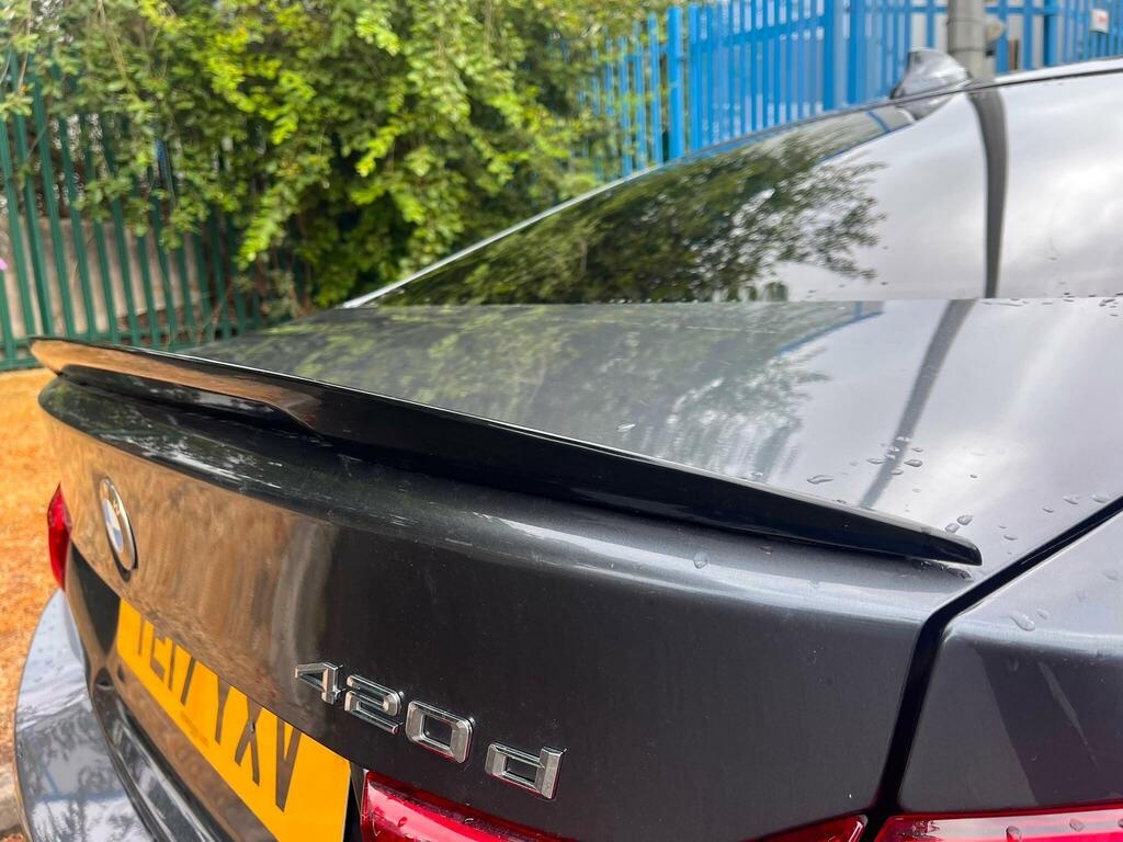 BMW 4 Series 420D M Sport White #55