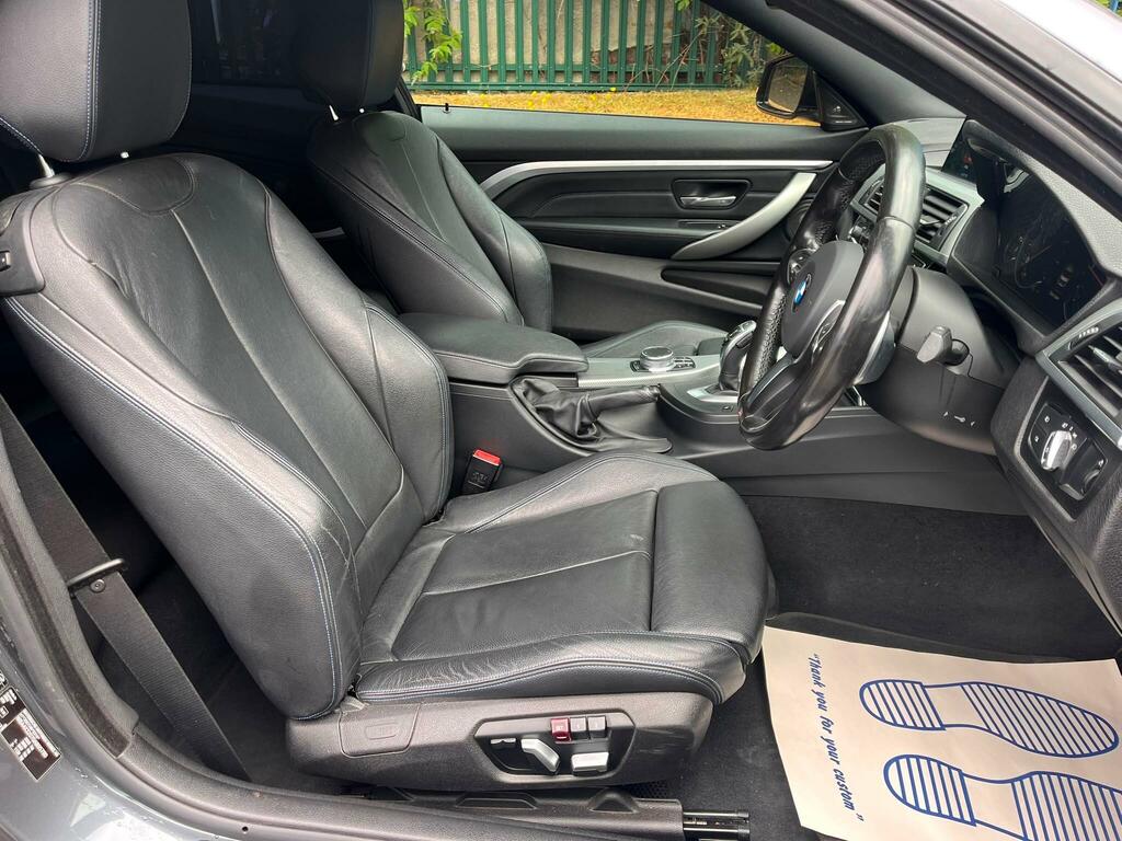 BMW 4 Series 420D M Sport White #10