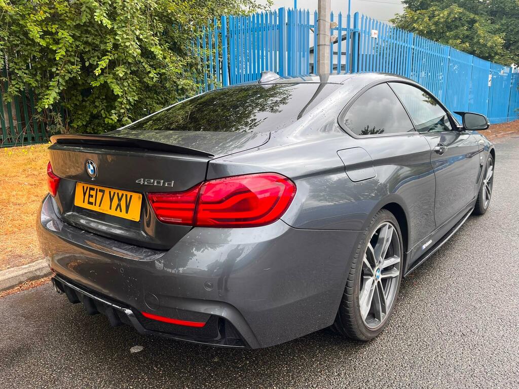 BMW 4 Series 420D M Sport White #9