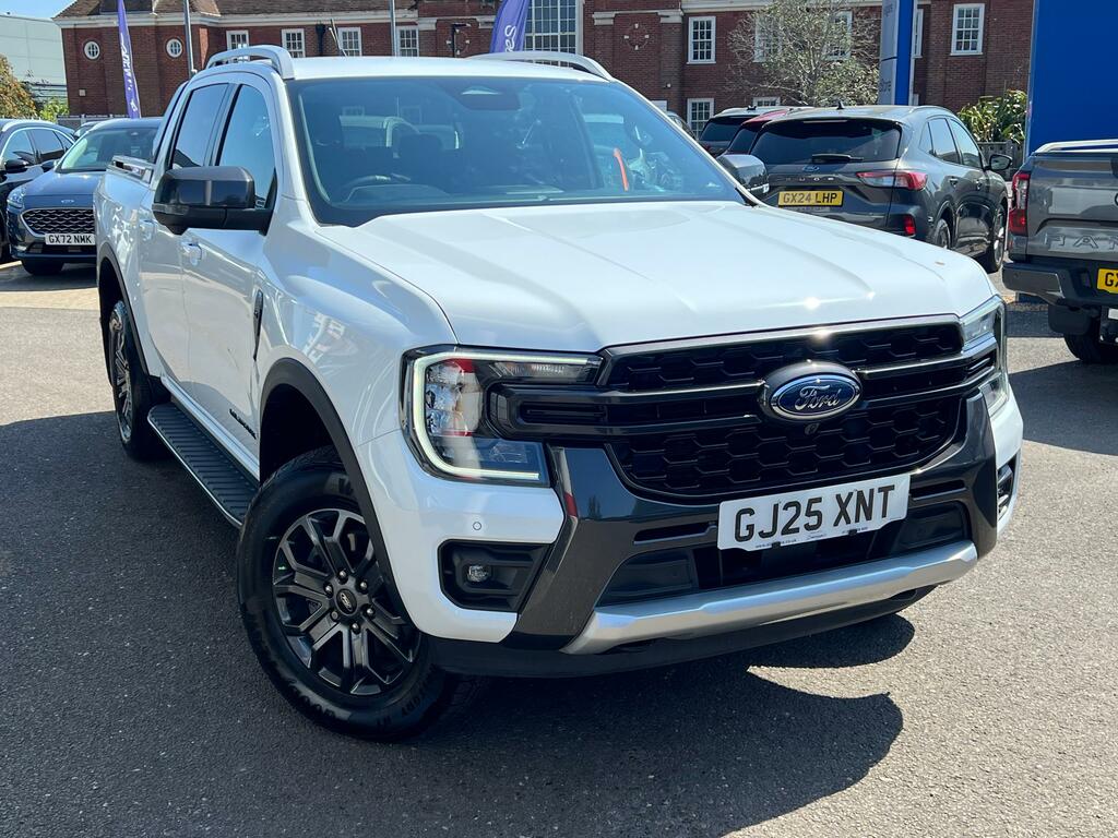 Ford Ranger 3.0 Td V6 Ecoblue Wildtrak Pickup Double Cab D White