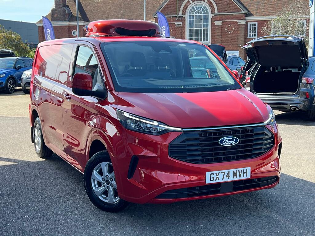 Ford Transit Custom 2.0 280 Ecoblue Limited Panel Van Manua Red
