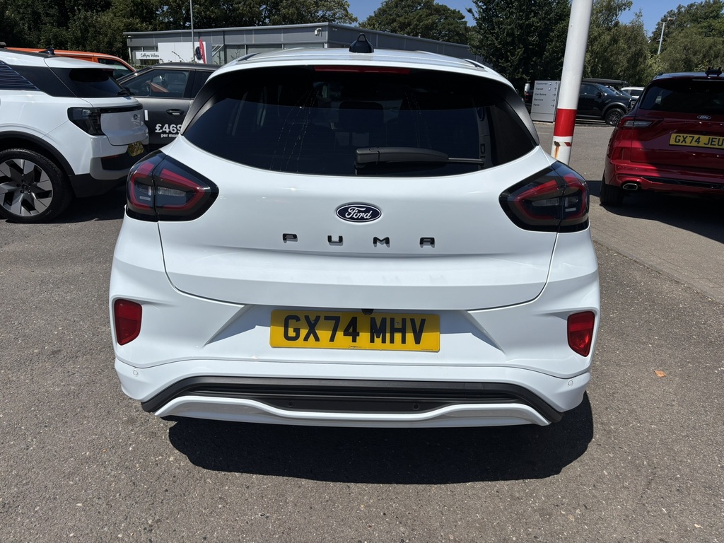 Ford Puma 1.0T Ecoboost Mhev St-line Suv Hybrid D White #6