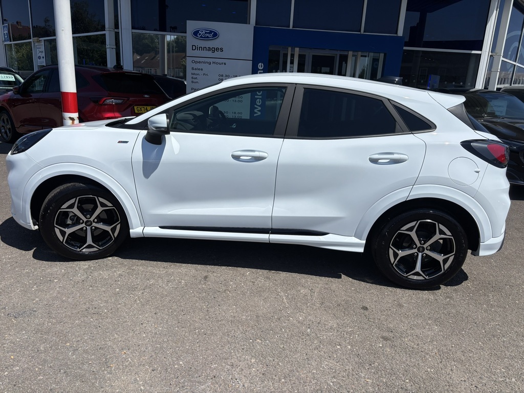 Ford Puma 1.0T Ecoboost Mhev St-line Suv Hybrid D White #4