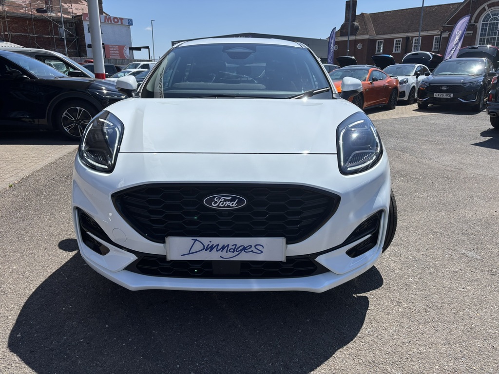 Ford Puma 1.0T Ecoboost Mhev St-line Suv Hybrid D White #2