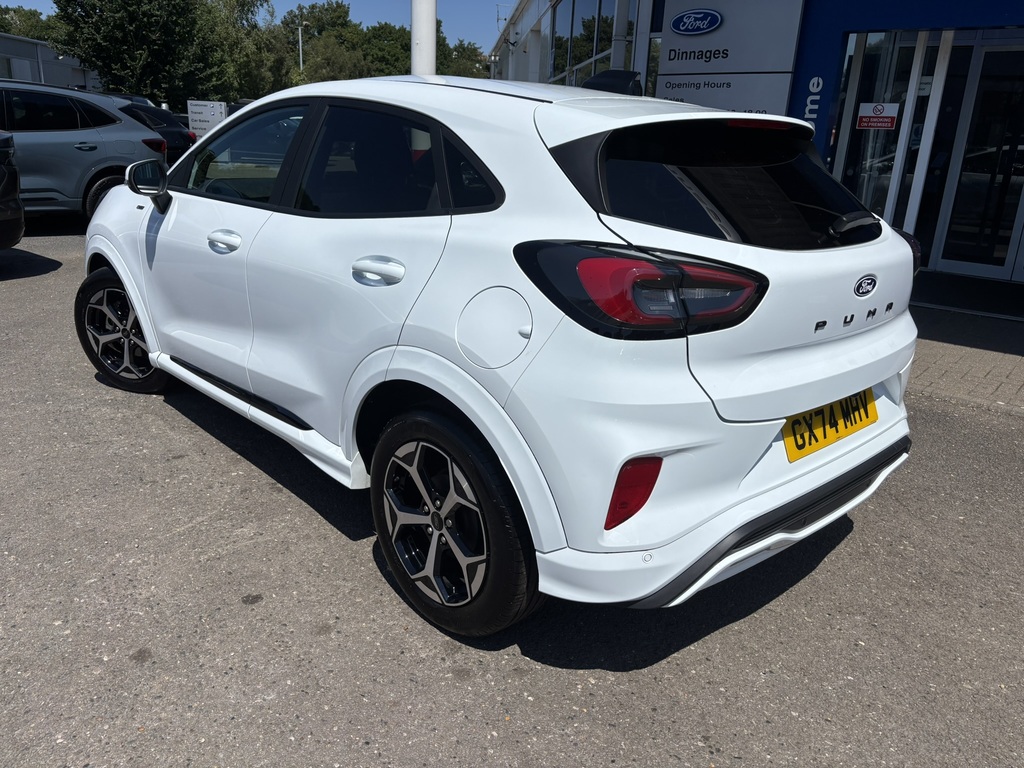 Ford Puma 1.0T Ecoboost Mhev St-line Suv Hybrid D White #5