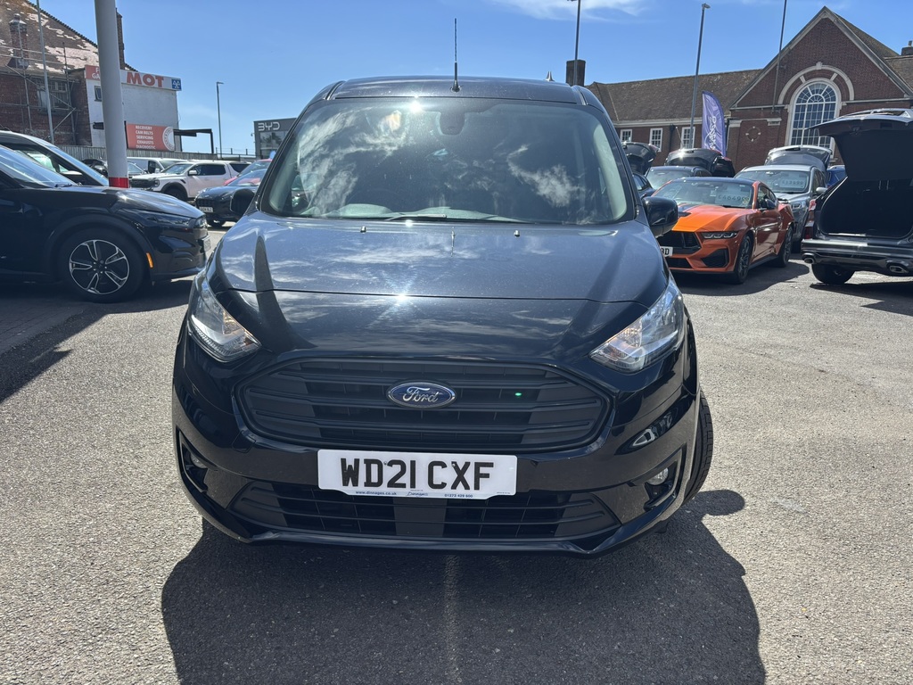 Ford Transit Connect 1.5 240 Ecoblue Limited Panel Van Manua Black #2