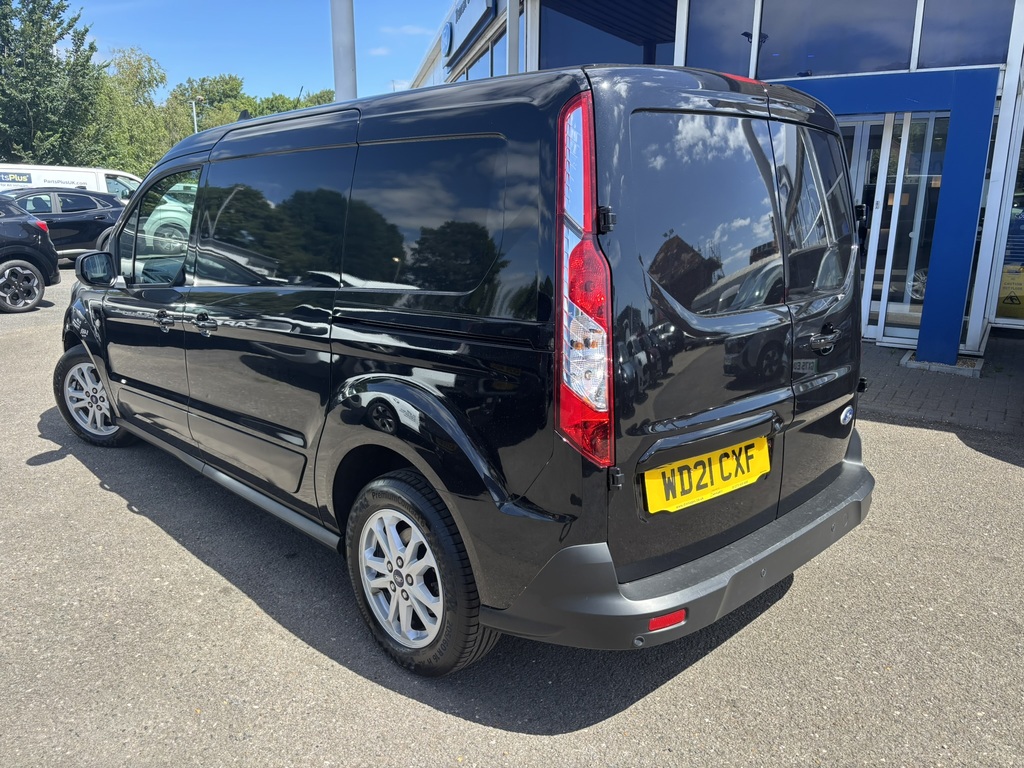 Ford Transit Connect 1.5 240 Ecoblue Limited Panel Van Manua Black #6