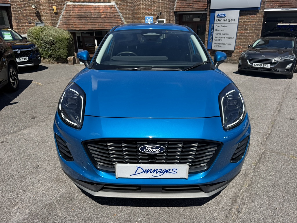 Ford Puma 1.0T Ecoboost Mhev Titanium Suv Hybrid WR25ANU Blue #2