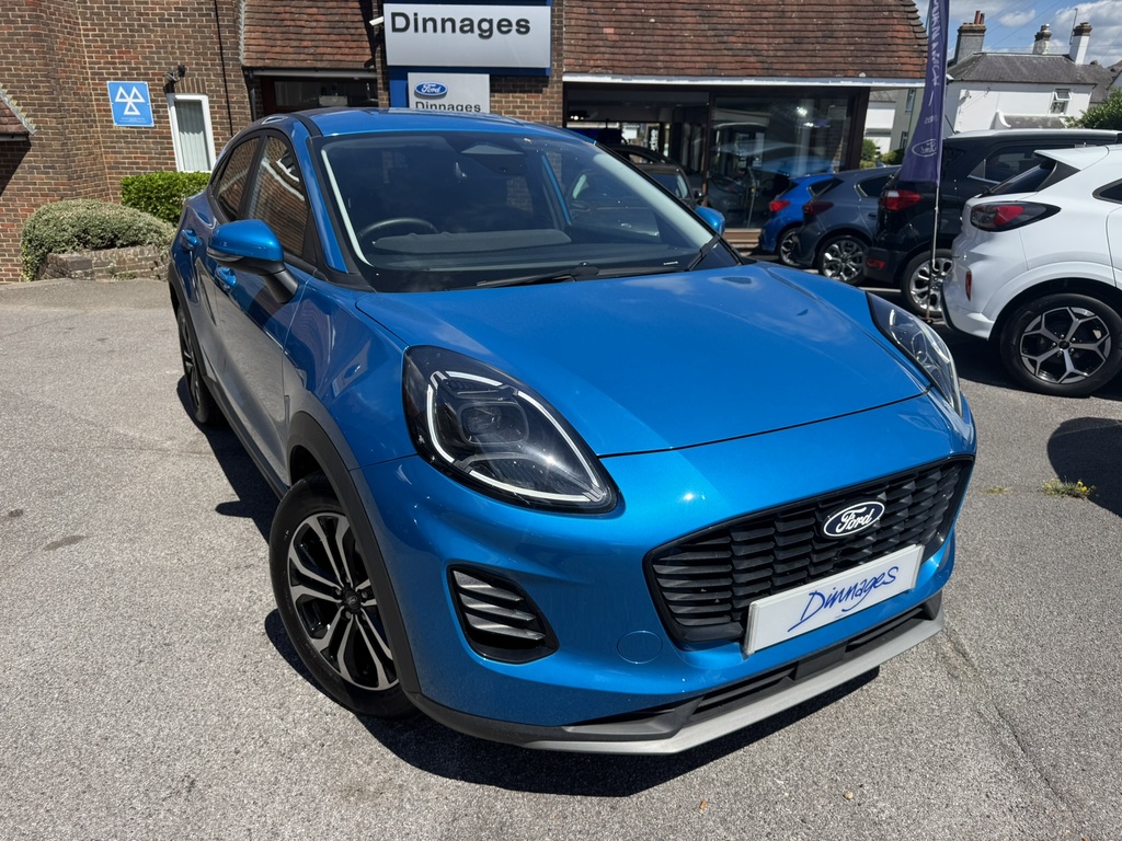 Ford Puma 1.0T Ecoboost Mhev Titanium Suv Hybrid Blue