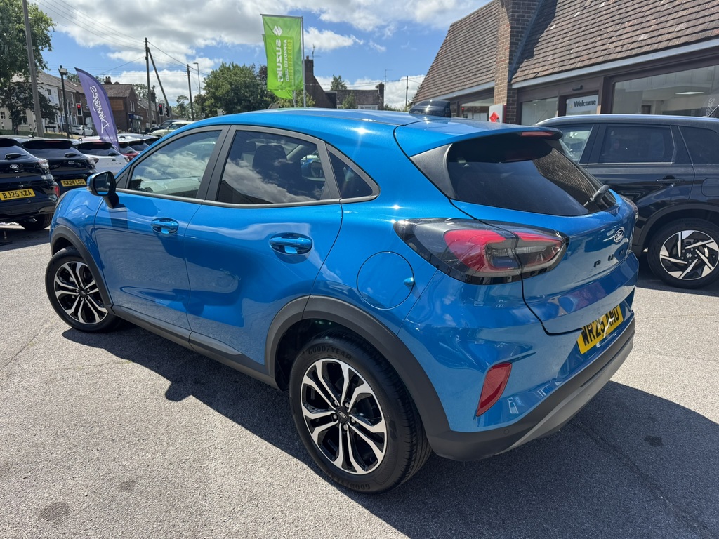 Ford Puma 1.0T Ecoboost Mhev Titanium Suv Hybrid WR25ANU Blue #4