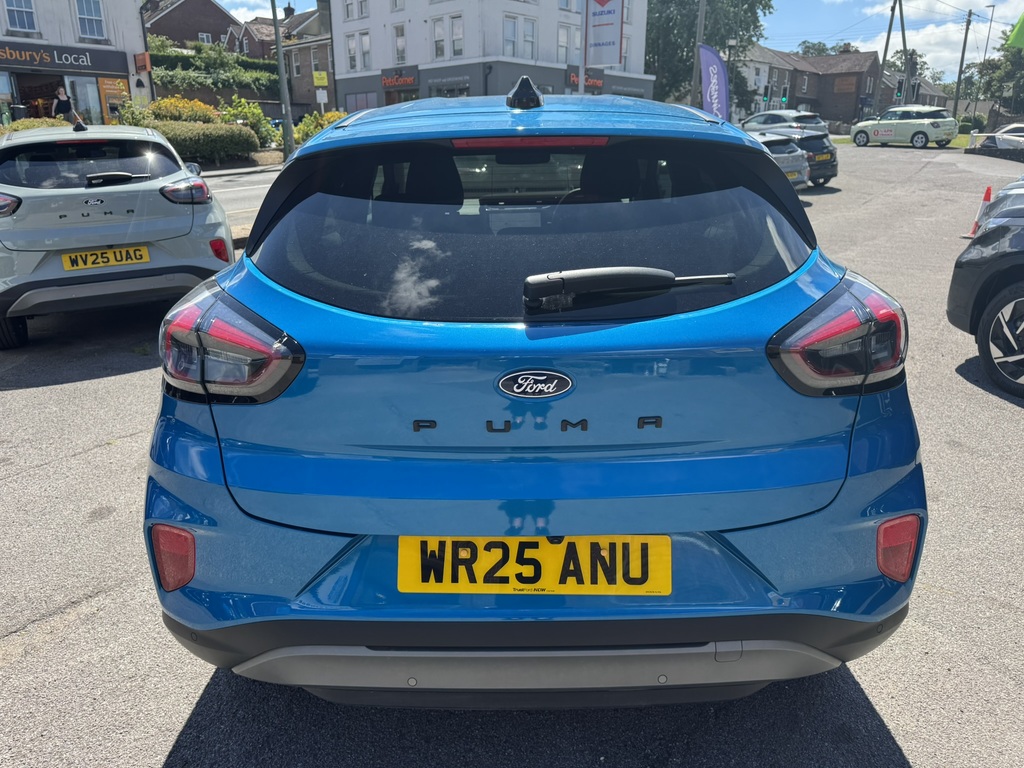 Ford Puma 1.0T Ecoboost Mhev Titanium Suv Hybrid WR25ANU Blue #6