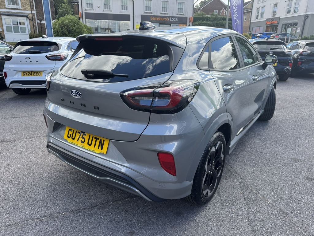 Ford Puma 1.0T Ecoboost Mhev St-line X Suv Hybrid GU75UTN Silver #4
