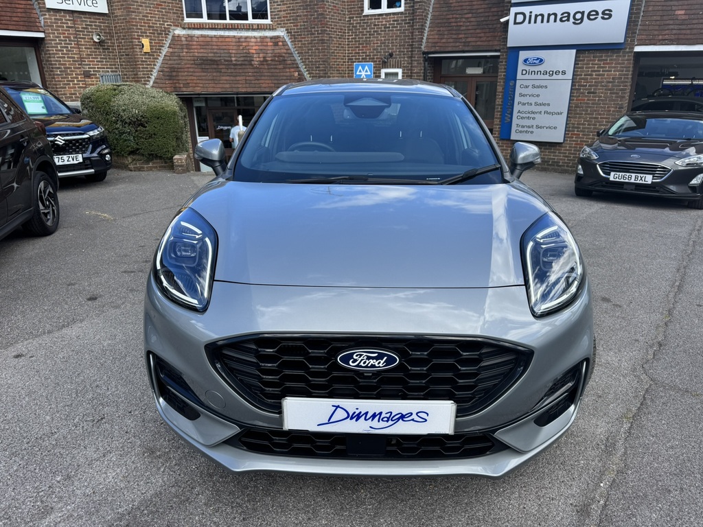 Ford Puma 1.0T Ecoboost Mhev St-line X Suv Hybrid GU75UTN Silver #2
