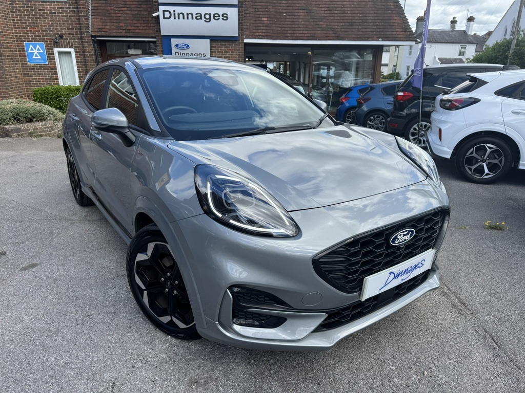 Ford Puma 1.0T Ecoboost Mhev St-line X Suv Hybrid Silver