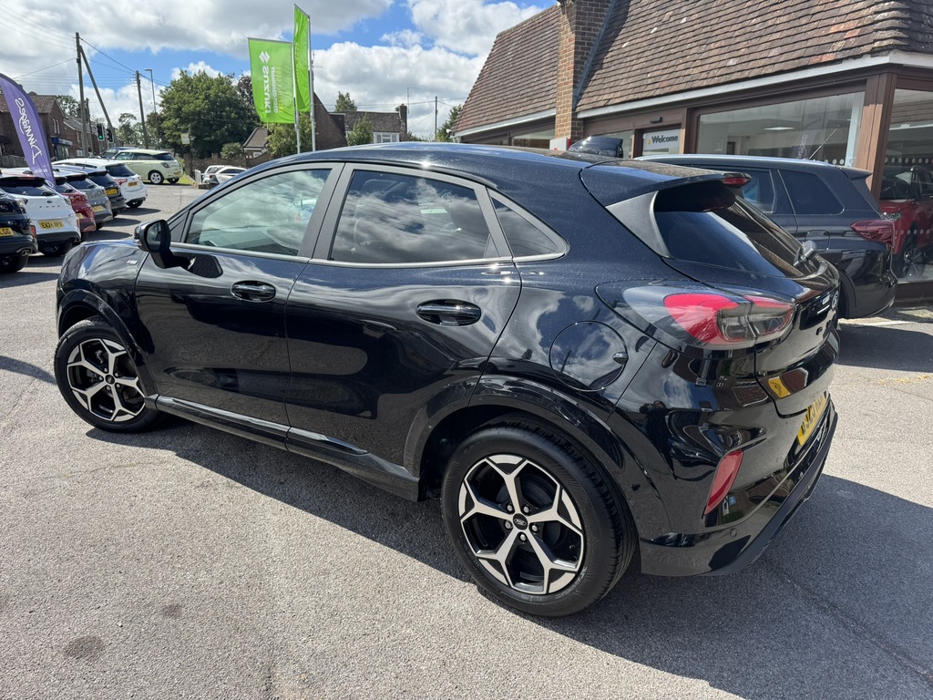 Ford Puma 1.0T Ecoboost Mhev St-line Suv Hybrid M BJ25XZA Black #3