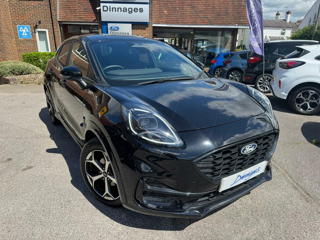 Ford Puma 1.0T Ecoboost Mhev St-line Suv Hybrid M Black