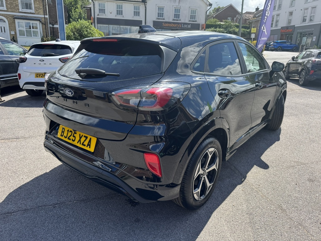 Ford Puma 1.0T Ecoboost Mhev St-line Suv Hybrid M BJ25XZA Black #4