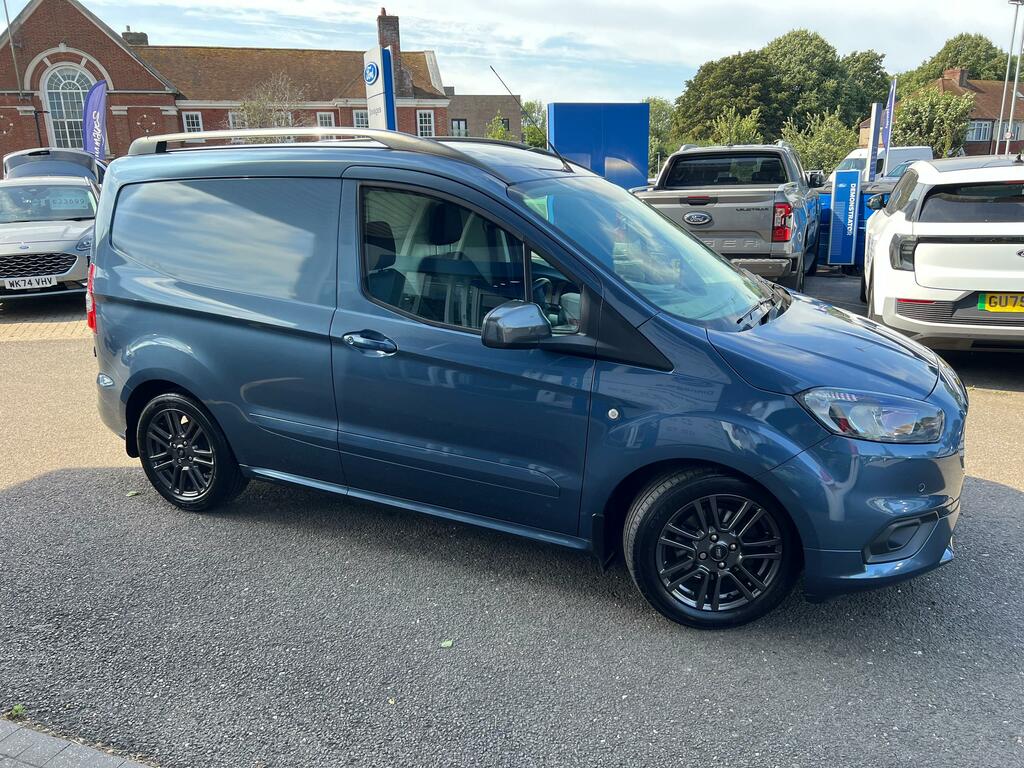 Ford Transit Courier 1.0 Ecoboost Sport Panel Van L1 GU71XFP Blue #3