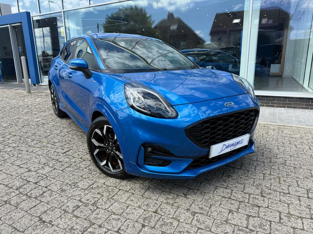 Ford Puma 1.0T Ecoboost Mhev St-line Suv Hybrid M Red