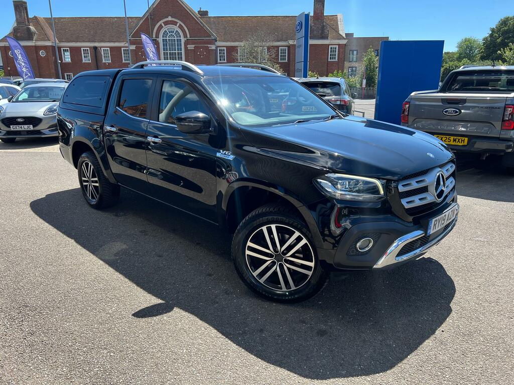 Mercedes-Benz X Class 3.0 Cdi V6 Power Pickup Double Cab G-tr Black #2