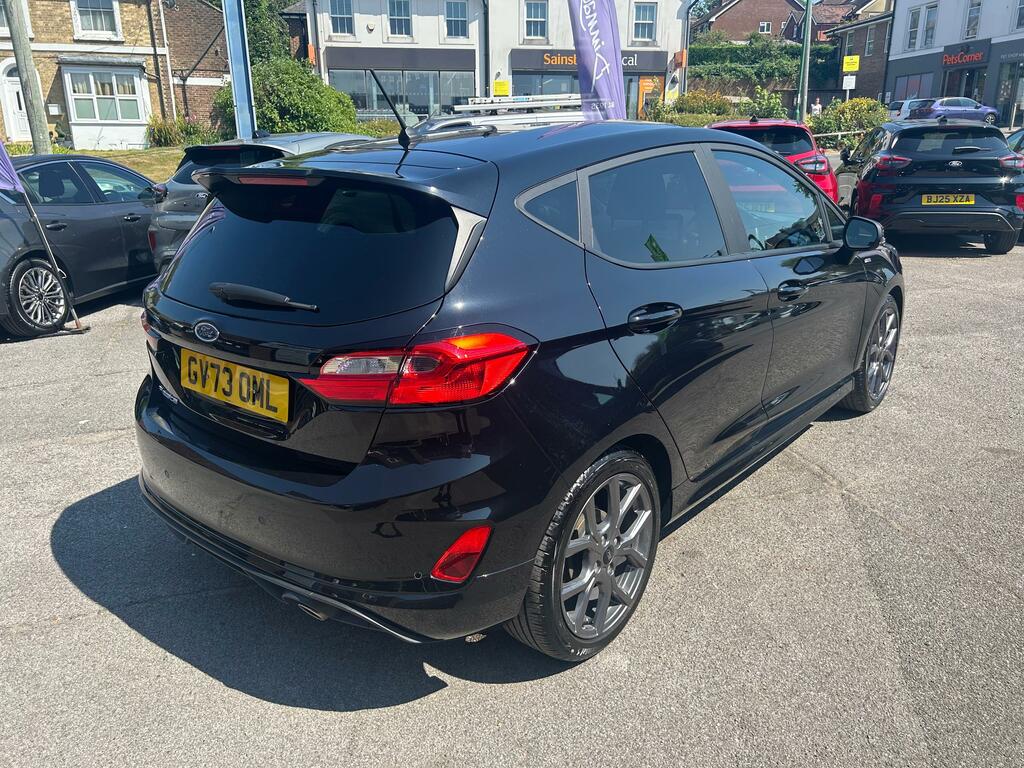 Ford Fiesta 1.0T Ecoboost St-line Hatchback Black #6