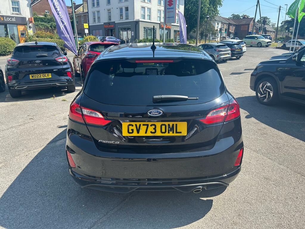 Ford Fiesta 1.0T Ecoboost St-line Hatchback Black #5