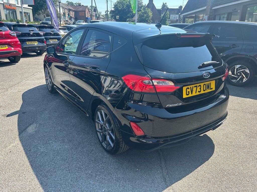 Ford Fiesta 1.0T Ecoboost St-line Hatchback Black #4